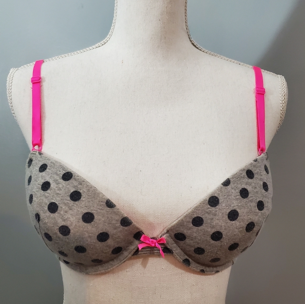 Polka-Dot Bra